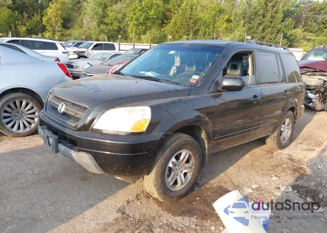 2004 Honda Pilot Ex-L z USA, uszkodzony, nr VIN 2HKYF18564H610372